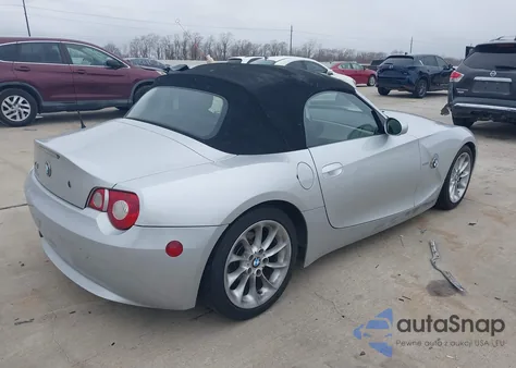 2005 BMW Z4 2.5I из США, поврежденный, VIN 4USBT33555LR71004